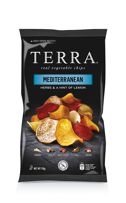Terra Chips mediteranean sans gluten 110g